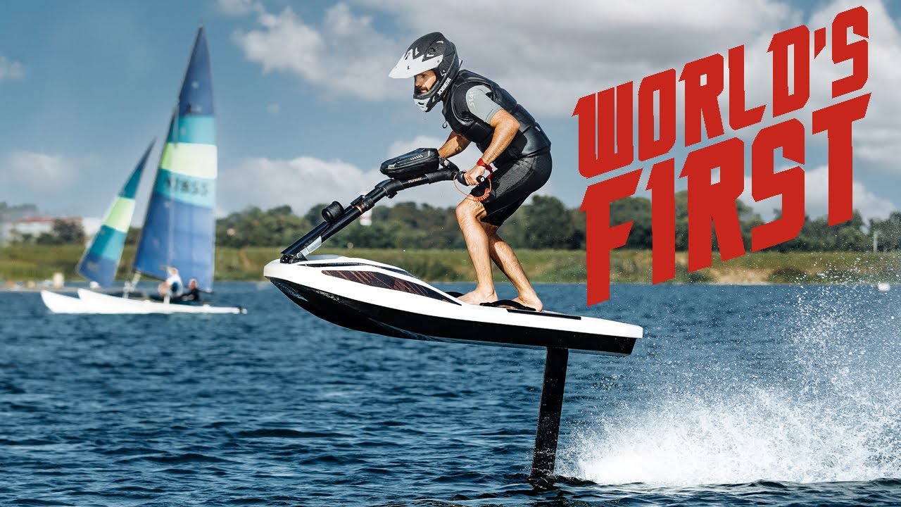 Electric Hydrofoil Jet Ski: The Ultimate Eco-Friendly Water Adventure - 1