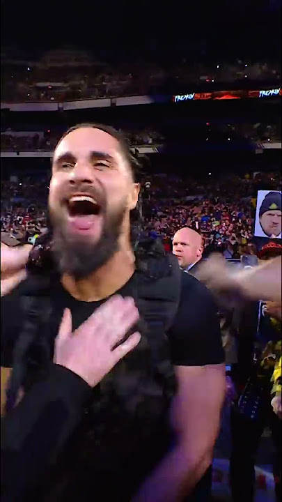Seth 'Freakin' Rollins really had Roman Reigns going from 😏 to 😡 #Short