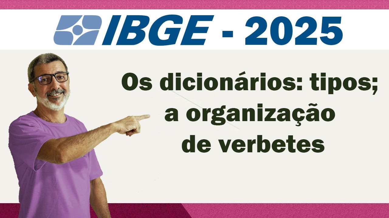 Os dicionários tipos e a organização de verbetes