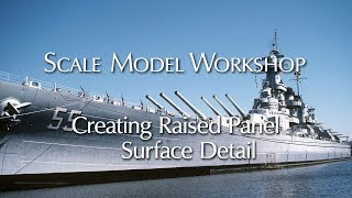 Creating Raised Panel Surface Detail