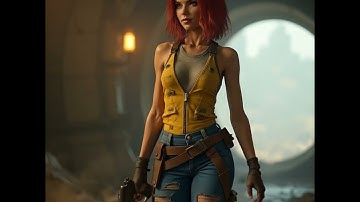 Fallout-inspired ai generated dweller. using Kling-ai and CGdream