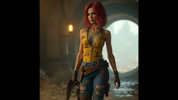 Fallout-inspired ai generated dweller. using Kling-ai and CGdream