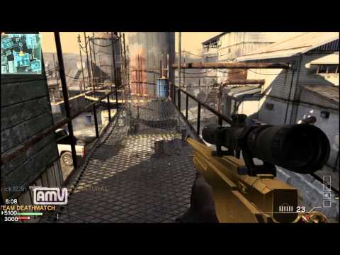 codmw3 TDM 投げナイフでワンバウンドキルｗｗｗ