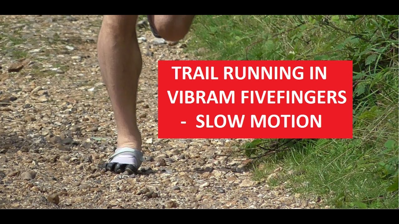 Trail running in Vibram Five Fingers 