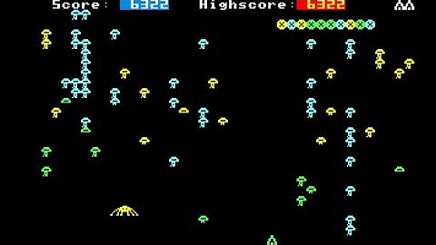 Sharp MZ-800 Game: Tape Worm (1983) MZ-700 mode