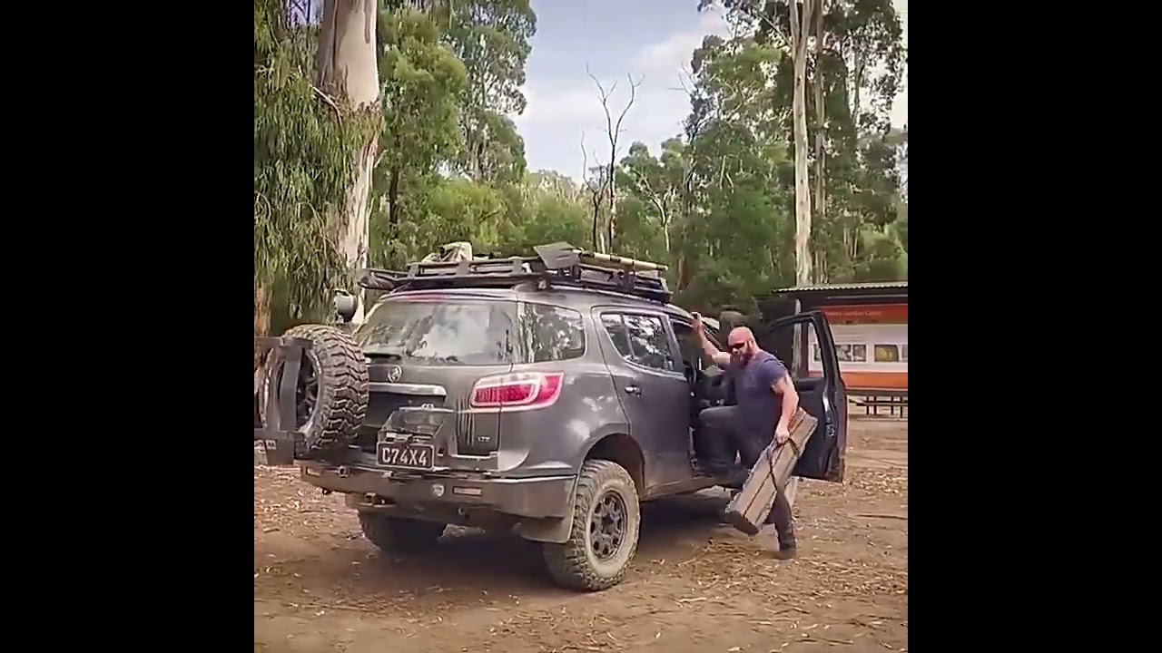 Caer Foldable Car Roof Rack Step Car Door Step Universal Latch Hook