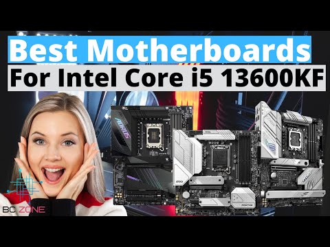The Best Motherboards for Intel Core i5 13600KF! (TOP 3)