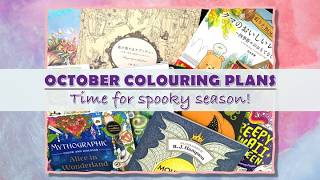 MY PLANS FOR OCTOBER 2026 | Adult Colouring
