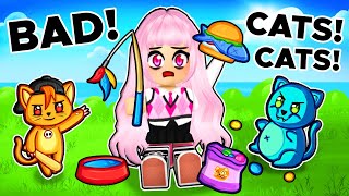 Playing as a BAD CAT in Roblox! screenshot 5