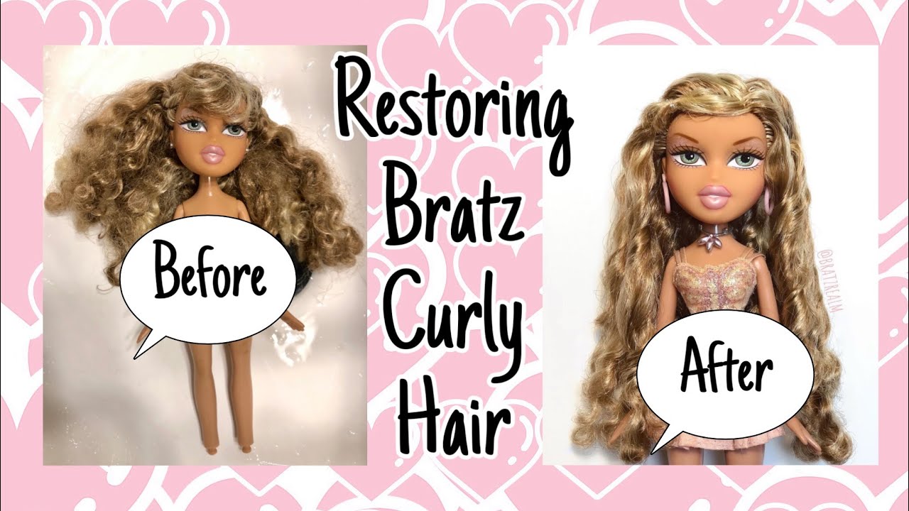 bratz curly hair