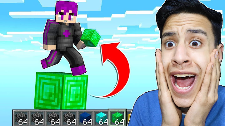 ماين كرافت ولكن يمكنك الحصول علي اي بلوكة تركض عليها ( قدرات جديدة )!!؟ 😱🔥مستحيل