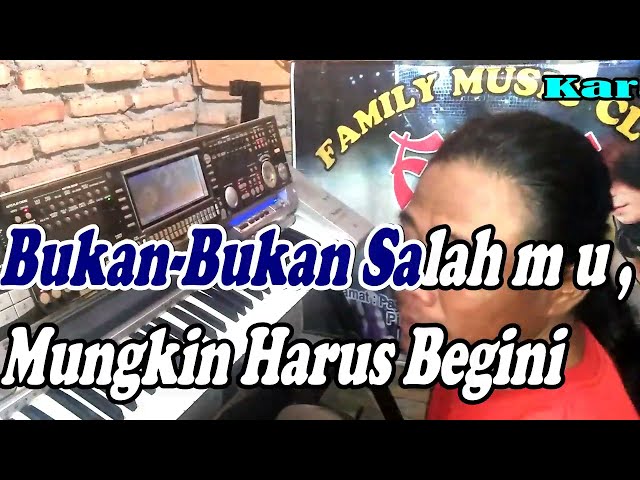 Begitu Indah Sayang Remik - NADA WANITA - By Pance | Versi Remik Manual || KARAOKE KN7000 FMC class=