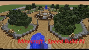 Minecraft - TimeLapse - Speed build | Server Spawn #1(HD)