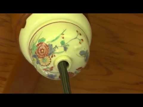 「花子とアン」伊藤伝右衛門・蓮子の豪華な部屋⑦ 有田焼の碍子Hanako to Anne