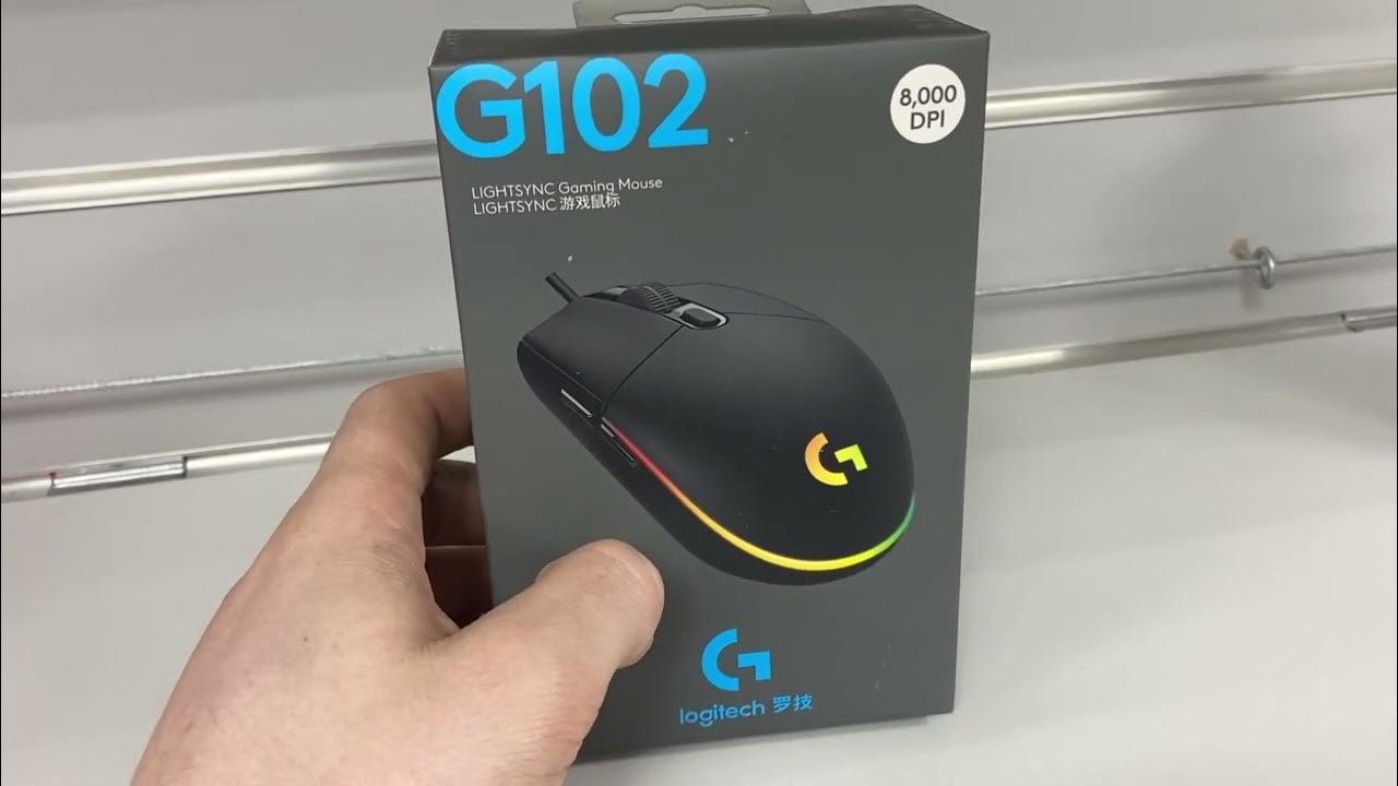 Мышка Logitech G102 - YouTube