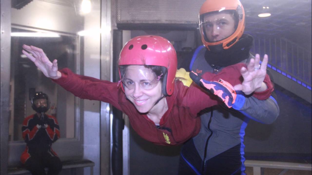 Mariska Breland first time in the windtunnel