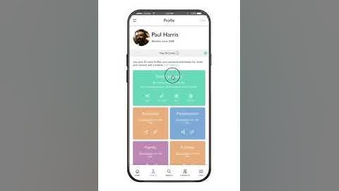 Address book app that stays up-to-date automatically.