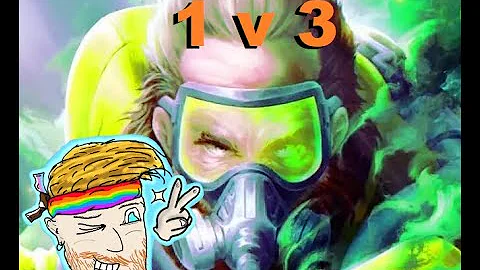 1v3 Caustic - Power of a PK!