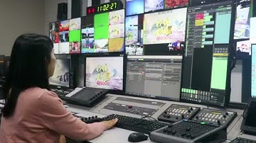 SEEDER Robotic Crane in News Automation Studio