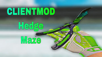CSGO MOD FOR CSS | Sport Gloves | Hedge Maze | CSS clientmod android 1.2