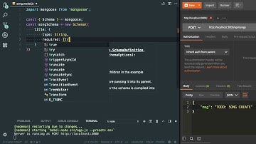 Create a Model in Mongoose