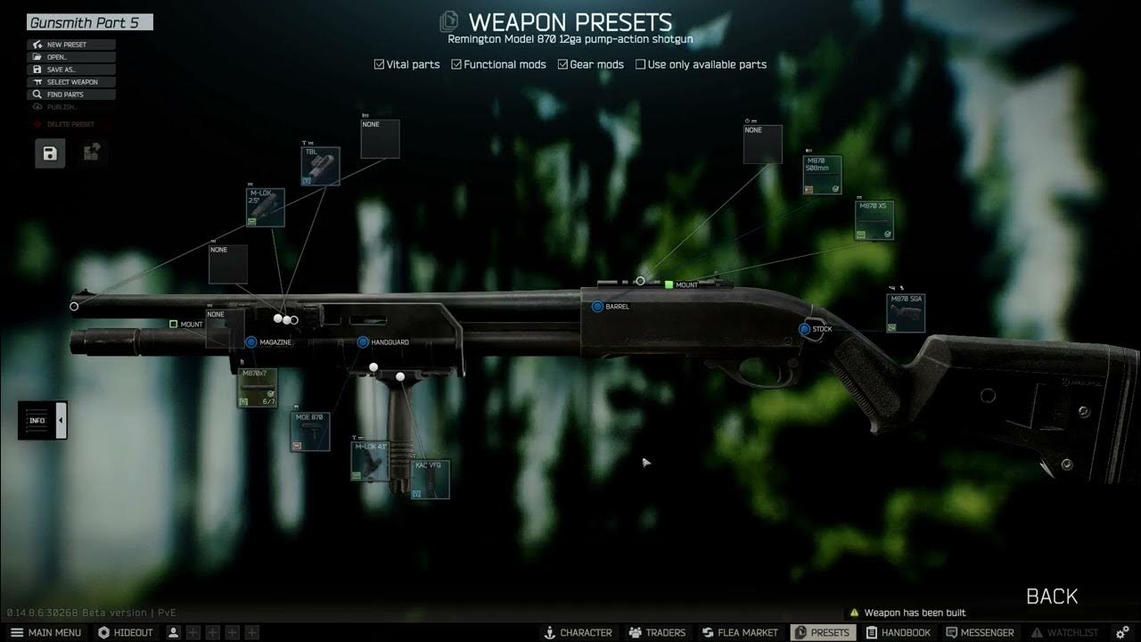 Escape from tarkov gunsmith part 5 youtube