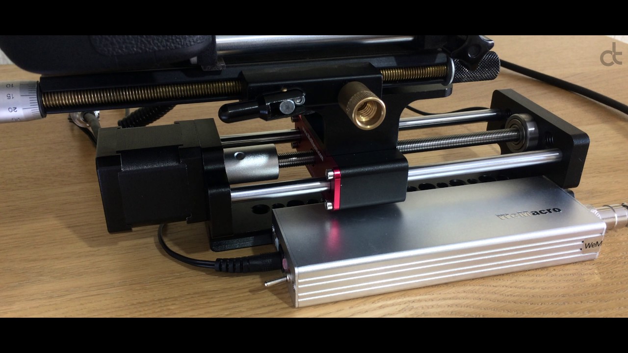 Quick Installation Guide Of Wemacro Rail : Mve Automated Focus Stacking