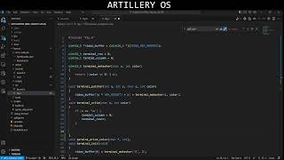 Celebrity Artillery OS Devlog #2 - Building the Terminal Interface Wealth