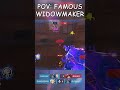 POV: FAMOUS WIDOWMAKER HITS AN INSANE HOOKSHOT IN A WEIRD SPOT
