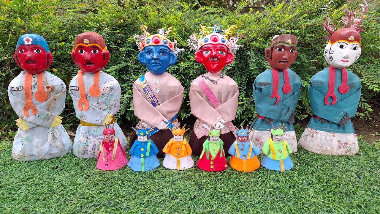 Ух ты, тут полно безголовых Ондел-онделов. Давайте найдем головы, соберем их, а потом соберем обр...