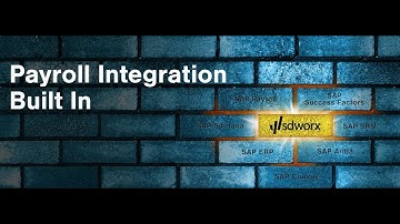 Integration - SD Worx Payroll Principles for SAP HXM users