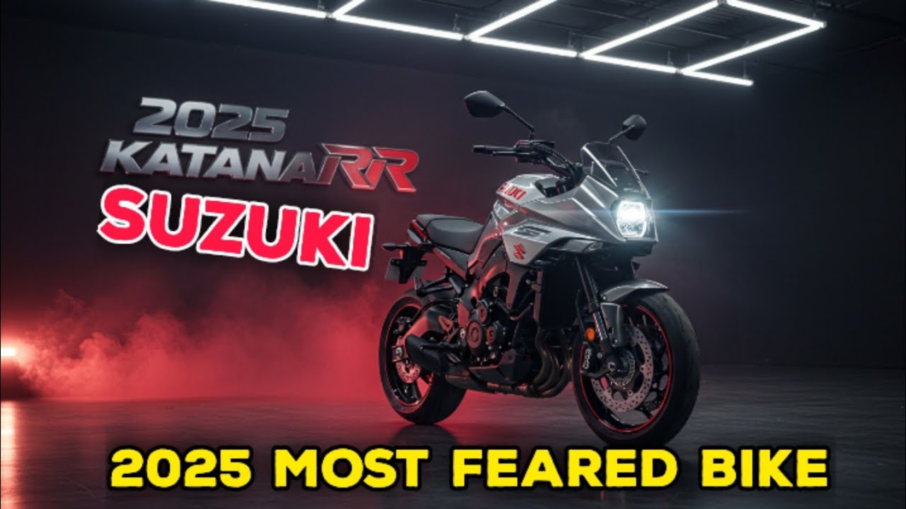 The 2025 Suzuki Katana RR is ILLEGAL in 3 Countries?! This Bike Is TOO POWERFUL to Ignore!🔥🔥