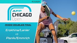 2023 APP Chicago Open | Mixed Doubles Final | Erokhina/Lanier vs. Pisnik/Emmrich