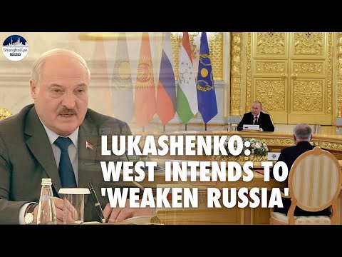 Lukashenko tells CSTO that 'nobody can hole up' when facing West's intention of weak