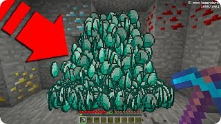 PICO DIAMANTE CON FORTUNA 999.999 EN MINECRAFT 😱 (EL MEJOR PICO DE MINECRAFT)