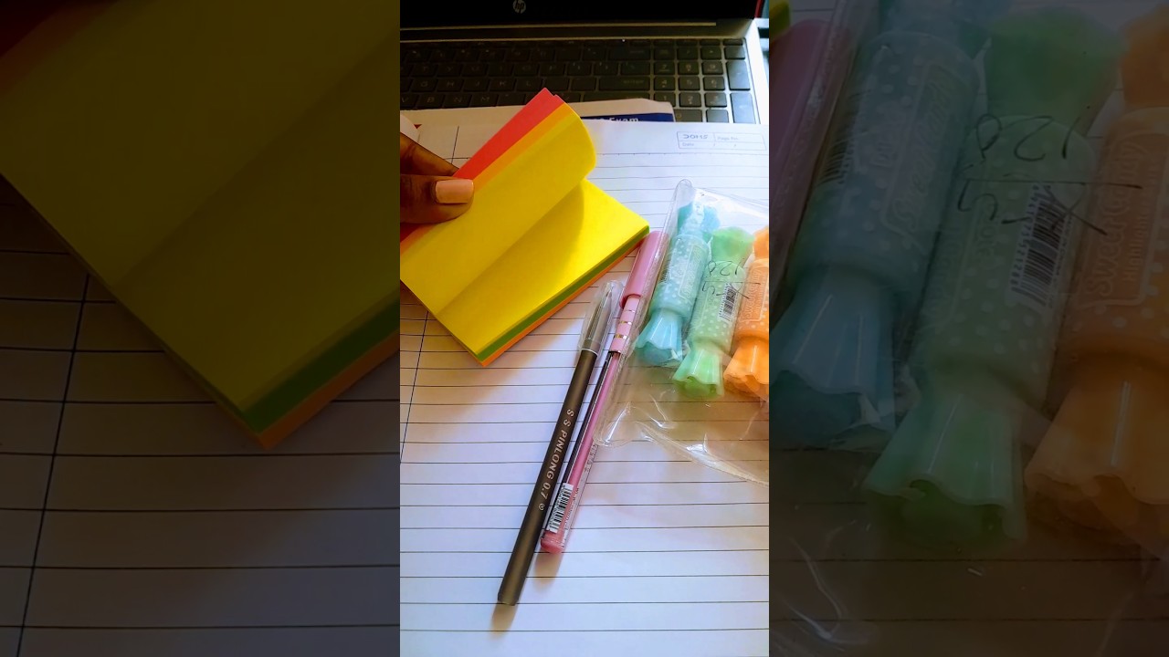 let's make notes together! notes making with me 