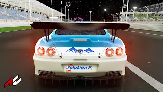 Ferrari 550 Maranello GTS vs The Elements | Thunderstorm Racing at Bahrain GP | Assetto Corsa Mods