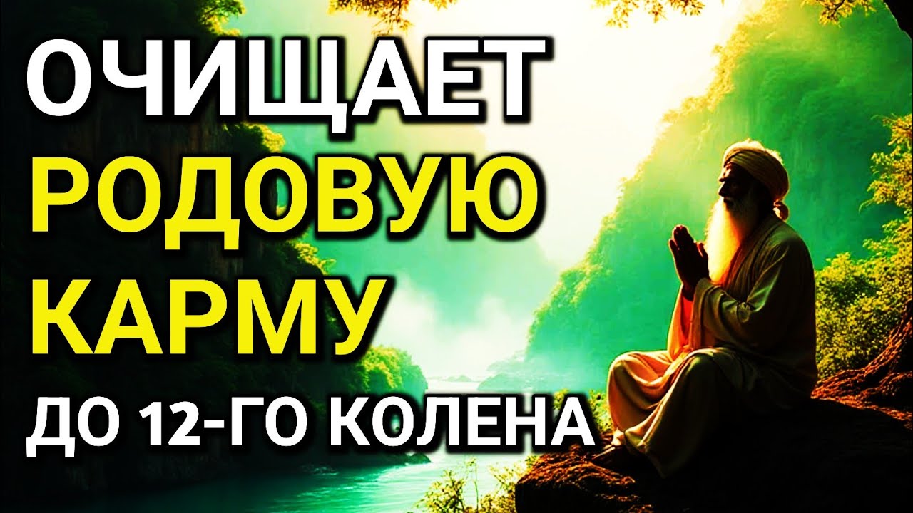 ✨💖ПЛОХОЕ УЙДЕТ НАВСЕГДА!Чистка родовой кармы и Очищение ДЕРЕВА РОДА! Исцеление Звуком