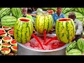 WATERMELON JUICE | 200 KG Watermelon Juice prepared by my uncle | food fun village