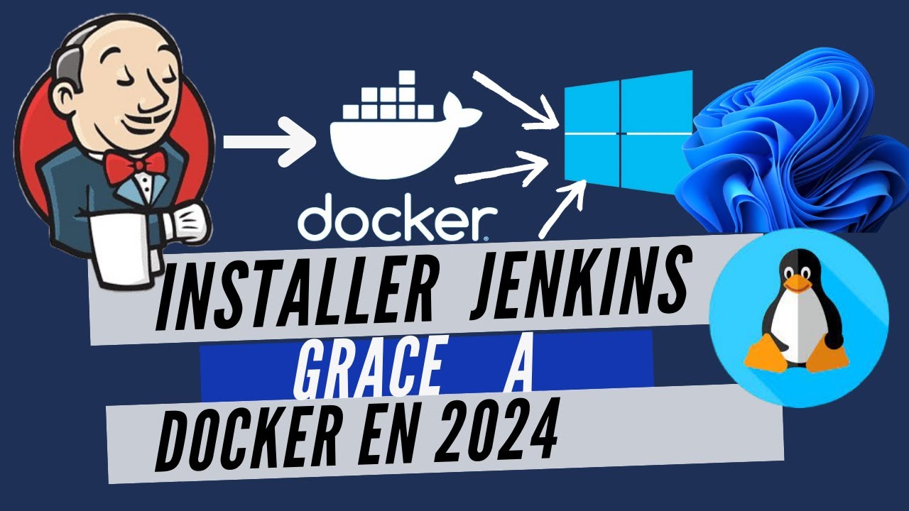 Comment installer jenkins avec docker - YouTube