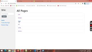 Project 1 (WikiPedia) Harvard | CS50 web programming