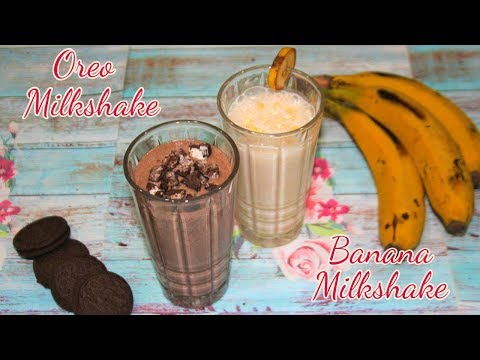 oreo-milkshake-|-banana-milkshake-|-2-milkshake-recipe-|-ramadan/summer-special-drink