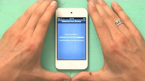 Recovering iPod History : iPod & iPod Touch Tips