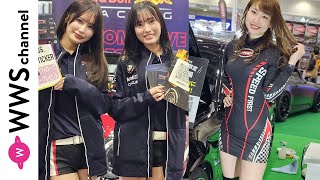 織田真実那、引地裕美ら美女コンパニオン達が大阪オートメッセ2025初日に集結！