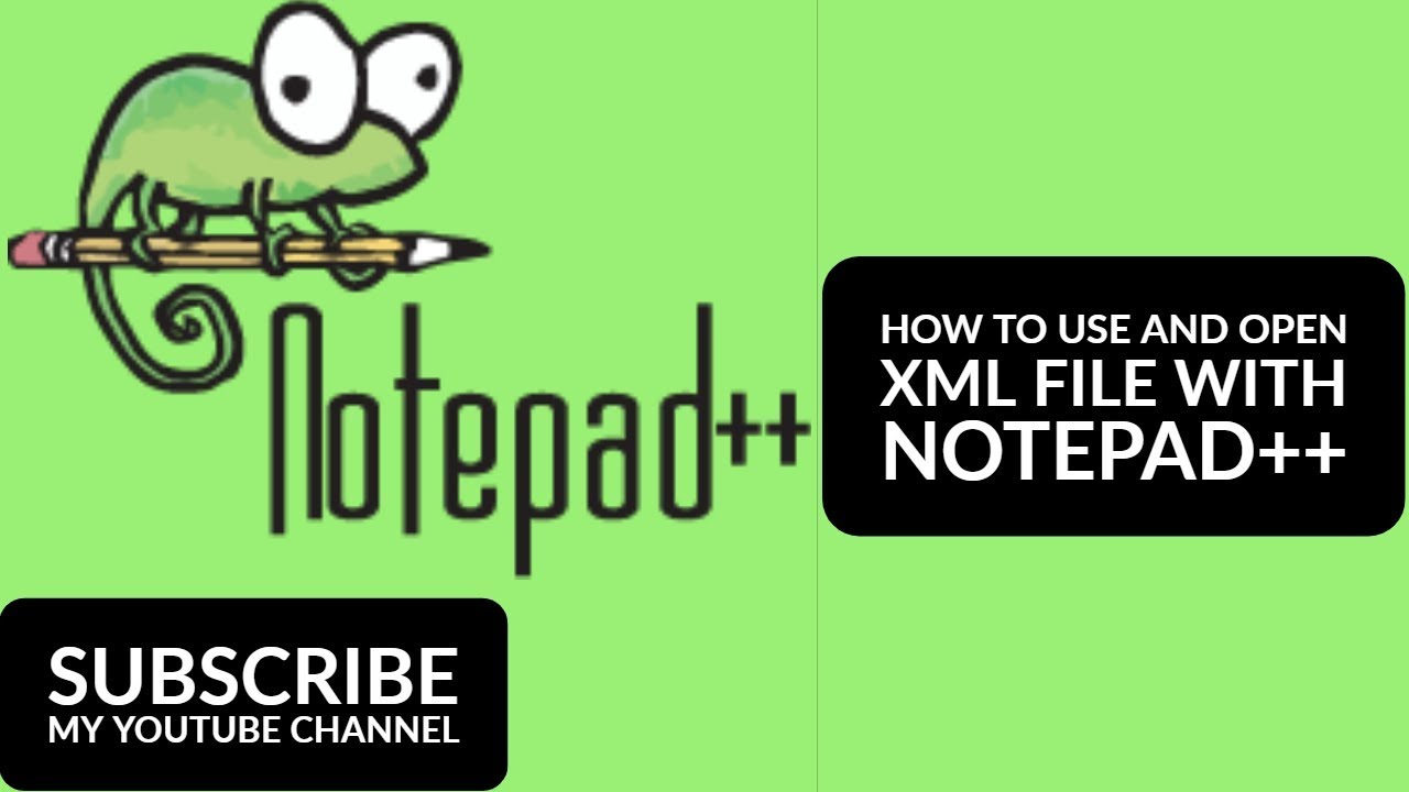 How to Use and Open xml with Notepad++ 2019 - YouTube