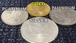 Comparing Silver, Gold, Platinum & Palladium