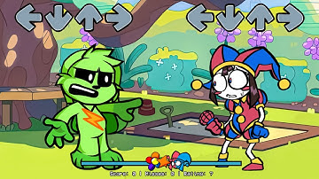 [SWAP] FNF NEW Amazing Digital Circus Episode 2 VS Smiling Critters Sings Can Can | Bluey FNF Mods