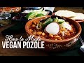 How to make mexican vegan pozole rojo  pozole vegano