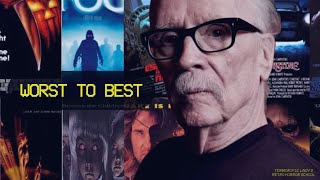 Every John Carpenter Horror Movie Ranked (Worst to Best)