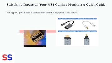 How to Change Input on MSI Gaming Monitor – HDMI/DP/Type-C Source Select